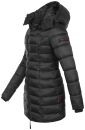 Marikoo Abendsternchen Damen Winter Jacke gesteppt B603 Schwarz-Größe XS - Gr. 34