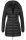 Marikoo Abendsternchen Damen Winter Jacke gesteppt B603 Schwarz-Größe XS - Gr. 34