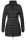 Marikoo Abendsternchen Damen Winter Jacke gesteppt B603 Schwarz-Größe XS - Gr. 34