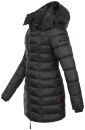 Marikoo Abendsternchen Damen Winter Jacke gesteppt B603 Schwarz Größe S - Gr. 36