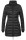 Marikoo Abendsternchen Damen Winter Jacke gesteppt B603 Schwarz Größe S - Gr. 36