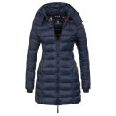 Marikoo Abendsternchen Damen Winter Jacke gesteppt B603 Navy-Größe XL - Gr. 42