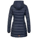 Marikoo Abendsternchen Damen Winter Jacke gesteppt B603 Navy-Größe XL - Gr. 42