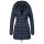 Marikoo Abendsternchen Damen Winter Jacke gesteppt B603 Navy-Größe XL - Gr. 42