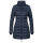 Marikoo Abendsternchen Damen Winter Jacke gesteppt B603 Navy-Größe XL - Gr. 42