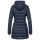 Marikoo Abendsternchen Damen Winter Jacke gesteppt B603 Navy-Größe XL - Gr. 42