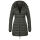 Marikoo Abendsternchen Damen Winter Jacke gesteppt B603 Grün-Größe XL - Gr. 42