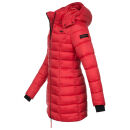 Marikoo Abendsternchen Damen Winter Jacke gesteppt B603 Rot-Größe S - Gr. 36