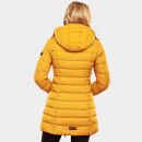 Marikoo Abendsternchen Damen Winter Jacke gesteppt B603 Gelb-Größe XS - Gr. 34