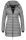 Marikoo Abendsternchen Damen Winter Jacke gesteppt B603 Grau-Größe XXL - Gr. 44