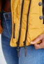 Navahoo Yuki Damen Winterjacke gesteppt warm  mit Tedyfell B604