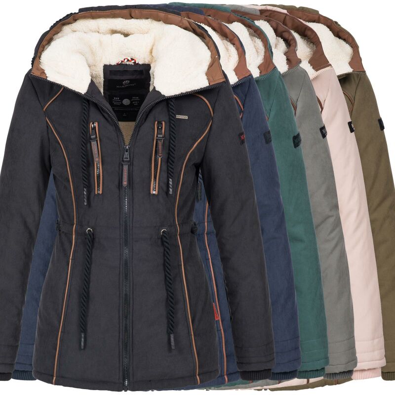 marikoo damen winter jacke parka gr m marikoo damen winter jacke parka gr m