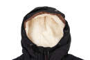 Marikoo Maiglöckchen Damen Winter Jacke mit Teddyfell B610 Schwarz Größe XS - Gr. 34