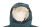 Marikoo Maiglöckchen Damen Winter Jacke mit Teddyfell B610 Forest Größe M - Gr. 38