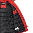 Navahoo Schneeengel Damen Winter Jacke warm gefüttert mit Kapuze B612 Rot Größe XS - Gr. 34