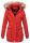 Navahoo Schneeengel Damen Winter Jacke warm gefüttert mit Kapuze B612 Rot Größe XS - Gr. 34