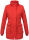 Navahoo Schneeengel Damen Winter Jacke warm gefüttert mit Kapuze B612 Rot Größe XS - Gr. 34