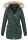 Navahoo Schneeengel Damen Winter Jacke warm gefüttert mit Kapuze B612 Grün Größe S - Gr. 36