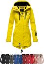 Marikoo Zimtzicke Damen Outdoor Softshell Jacke lang  B614