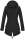 Marikoo Zimtzicke Damen Outdoor Softshell Jacke lang  B614 Schwarz Größe XL - Gr. 42