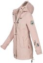 Marikoo Zimtzicke Damen Outdoor Softshell Jacke lang  B614 Rosa Größe L - Gr. 40