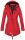 Marikoo Zimtzicke Damen Outdoor Softshell Jacke lang  B614 Rot Größe XS - Gr. 34