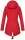 Marikoo Zimtzicke Damen Outdoor Softshell Jacke lang  B614 Rot Größe XXL - Gr. 44
