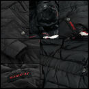 Marikoo Knuddelmaus warm gefütterte Damen Winter Jacke mit Teddyfell B616