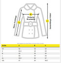 Marikoo Knuddelmaus warm gefütterte Damen Winter Jacke mit Teddyfell B616