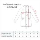 Marikoo Damen Winterjacke mit Kapuze und Kunstfell lang B617  Schwarz Größe M - Gr. 38