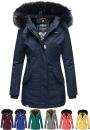 Navahoo Nisam Damen Winter Jacke warm gefüttert B626