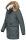 Marikoo Herren Winterjacke mit Kapuze und Kunstfell B629 Navy Größe S - Gr. S