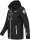 Marikoo Noaa Herren Outdoor Softshell Jacke wasserabweisend B630 Schwarz Größe S - Gr. S
