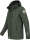 Marikoo Noaa Herren Outdoor Softshell Jacke wasserabweisend B630 Grün Größe S - Gr. S