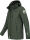 Marikoo Noaa Herren Outdoor Softshell Jacke wasserabweisend B630 Grün Größe S - Gr. S