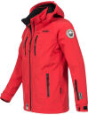 Marikoo Noaa Herren Outdoor Softshell Jacke wasserabweisend B630 Rot Größe S - Gr. S