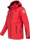 Marikoo Noaa Herren Outdoor Softshell Jacke wasserabweisend B630 Rot Größe XXL - Gr. 2XL