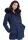 Navahoo Luluna Damen Winter Jacke mit Kunstfell und Teddyfell B636