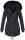 Navahoo Luluna Damen Winter Jacke mit Kunstfell und Teddyfell B636 Schwarz Größe XS - Gr. 34