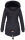 Navahoo Luluna Damen Winter Jacke mit Kunstfell und Teddyfell B636 Schwarz Größe XS - Gr. 34