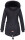 Navahoo Luluna Damen Winter Jacke mit Kunstfell und Teddyfell B636 Schwarz Größe XL - Gr. 42
