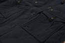 Navahoo Luluna Damen Winter Jacke mit Kunstfell und Teddyfell B636 Navy Größe XS - Gr. 34