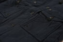 Navahoo Luluna Damen Winter Jacke mit Kunstfell und Teddyfell B636 Navy Größe XS - Gr. 34