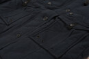 Navahoo Luluna Damen Winter Jacke mit Kunstfell und Teddyfell B636 Navy Größe L - Gr. 40