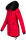 Navahoo Luluna Damen Winter Jacke mit Kunstfell und Teddyfell B636 Rot Größe L - Gr. 40