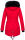 Navahoo Luluna Damen Winter Jacke mit Kunstfell und Teddyfell B636 Rot Größe L - Gr. 40