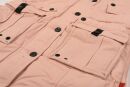 Navahoo Luluna Damen Winter Jacke mit Kunstfell und Teddyfell B636 Rosa Größe M - Gr. 38