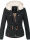 Navahoo Pearl Damen Winter Jacke mit Kunstfell B643 Schwarz Größe XS - Gr. 34