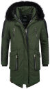 Marikoo Warrior Herren Winter Jacke B644 Grün Größe S - Gr. S