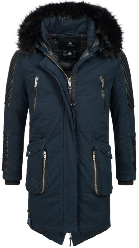 Marikoo Warrior Herren Winter Jacke B644 Navy Größe S - Gr. S